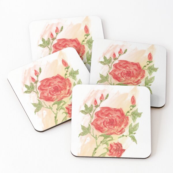 Item preview,  Watercolour English Red Rose designed and sold by RoseMaryWP.