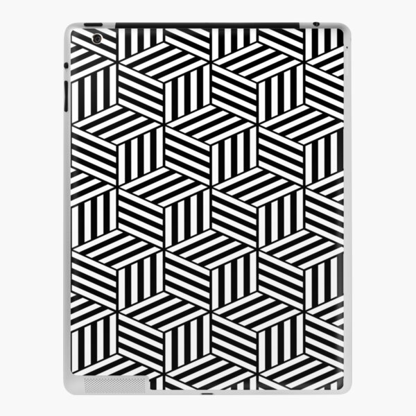 Patterns On Ceramic Tile Hexagon iPad Skin