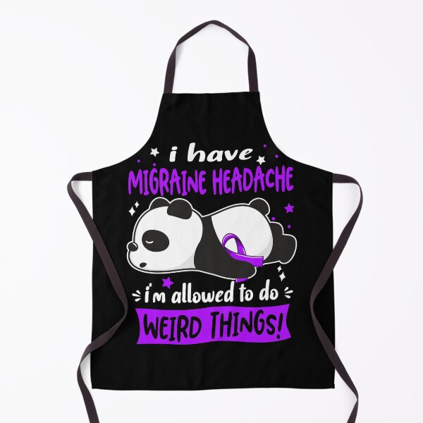 Item preview, Migraine Headache Warrior I Have Migraine Headache I Am Allowed To Do Weird Things! designed and sold by GennieShop.