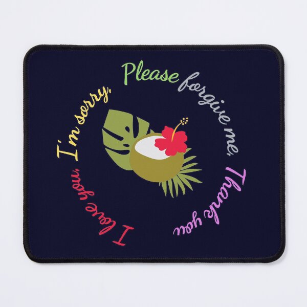 Item preview, Coconut Ho'oponopono Cleaning Tool - I love you I'm sorry Please forgive me Thank You designed and sold by UniverseStelar.