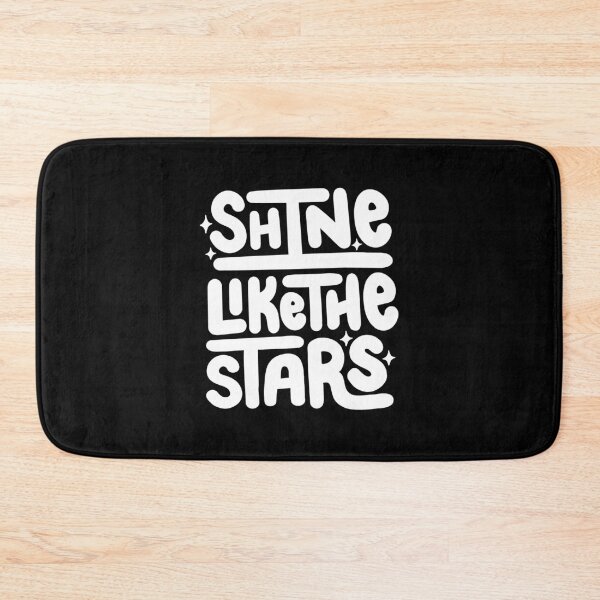 Item preview, Shine Like the Stars Lettering (White) designed and sold by PepAndGrace.
