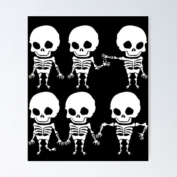 Item preview, Dancing Skeletons Dance Challenge Boys Girl Kids Halloween designed and sold by happy gift art.