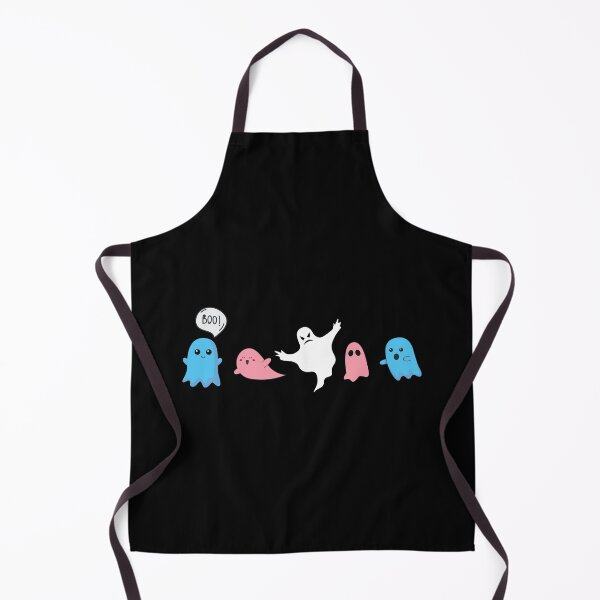 Item preview, Halloween Trans Flag Ghosts. Transgender Pride designed and sold by Subtle Pride Shop.