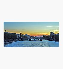 RIVER SEINE Photographic Print
