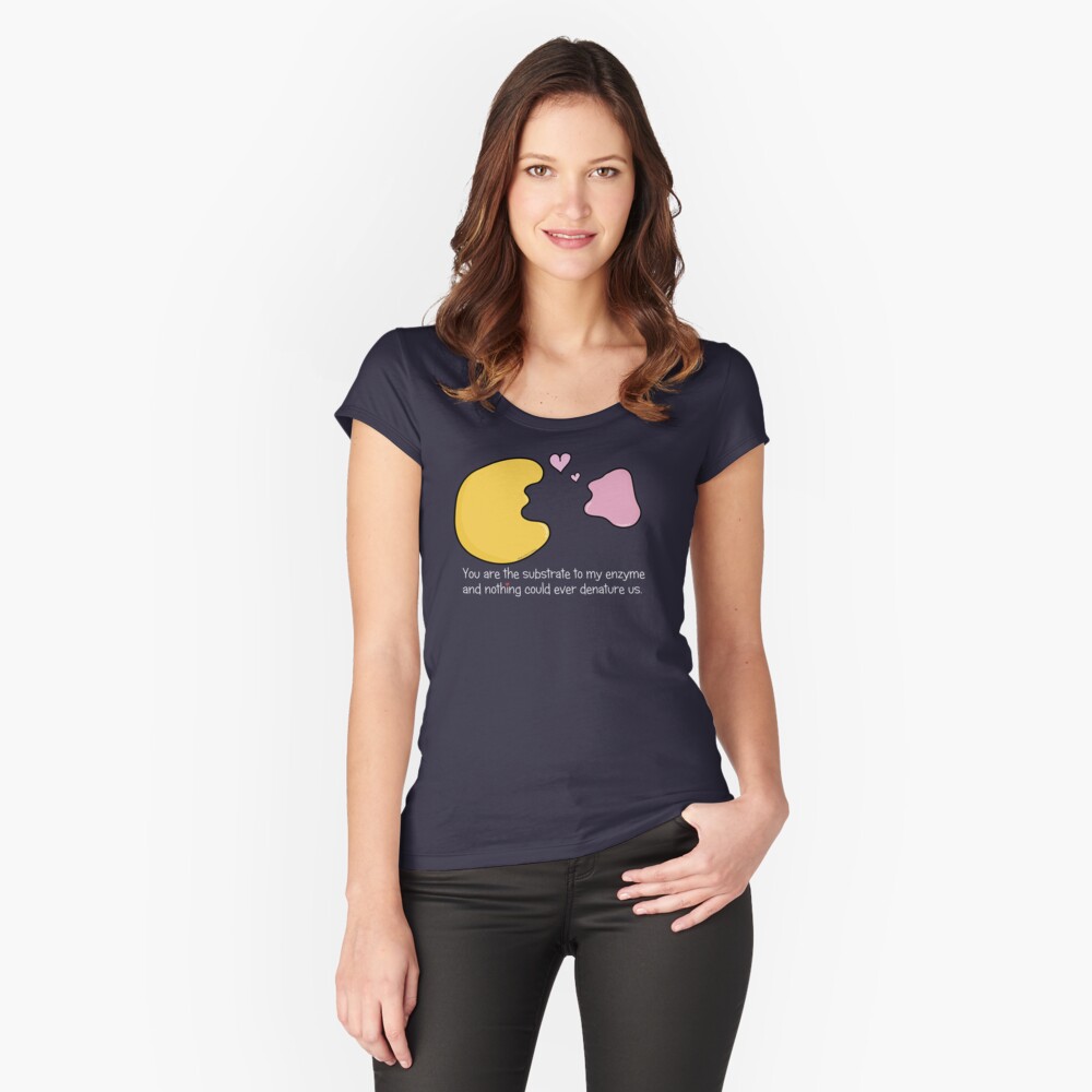 Item preview, Fitted Scoop T-Shirt designed and sold by amoebasisters.