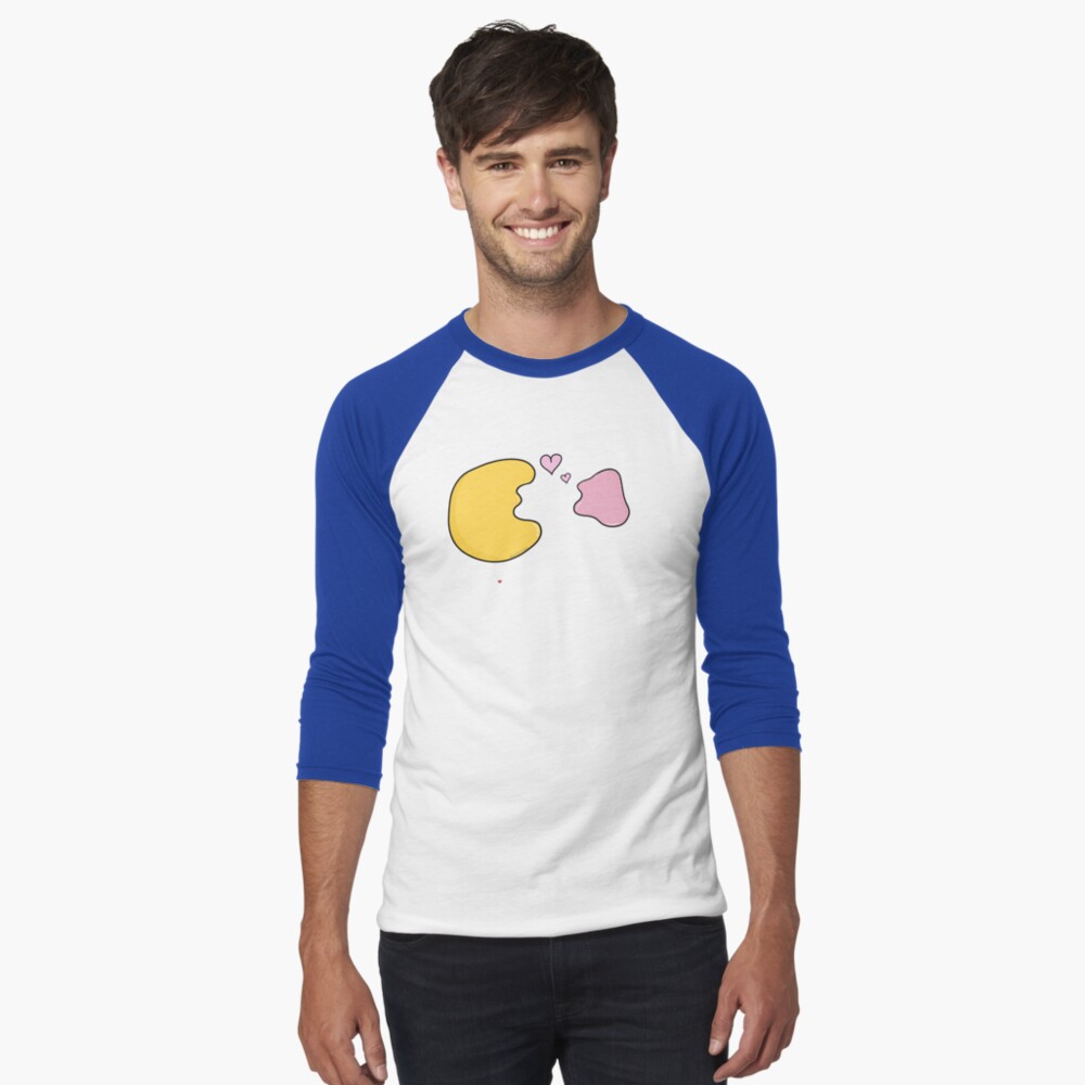 Item preview, Baseball ¾ Sleeve T-Shirt designed and sold by amoebasisters.