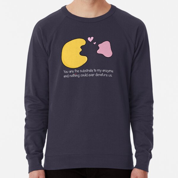 Enzyme and Substrate Love Story Lightweight Sweatshirt