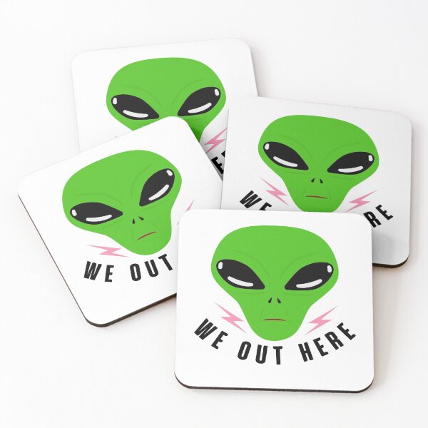 Item preview, We Out There Alien designed and sold by ronaldsonou.