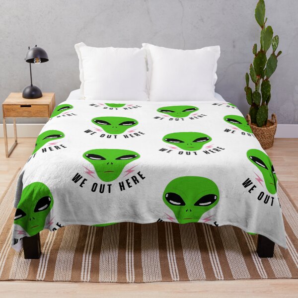 Item preview, We Out There Alien designed and sold by ronaldsonou.