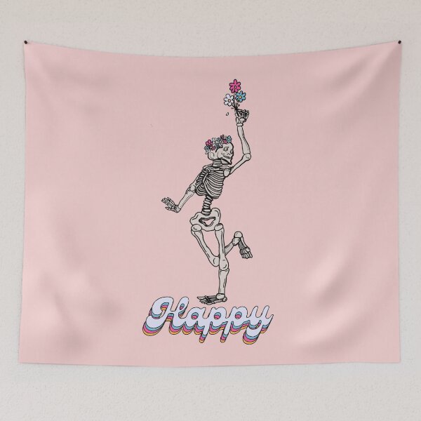 Item preview, Dancing skeleton designed and sold by prettymuchart.