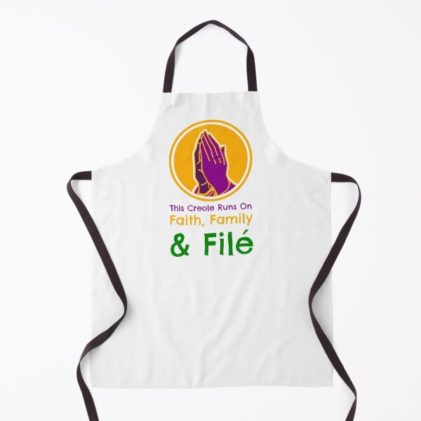 Item preview, This Creole Runs On Faith, Family, and Filé designed and sold by SweetLouiseTees.