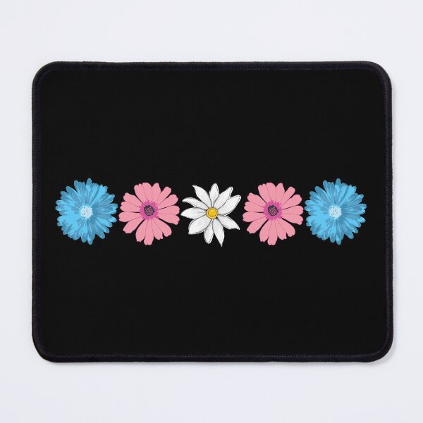 Item preview, Large Trans Flowers. Transgender Pride. designed and sold by Subtle Pride Shop.