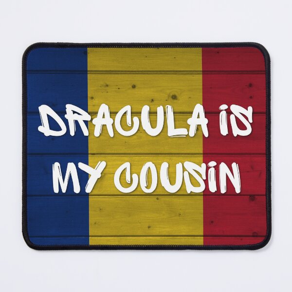 Item preview, Dracula is My Cousin (Romanian) designed and sold by andmarstan.