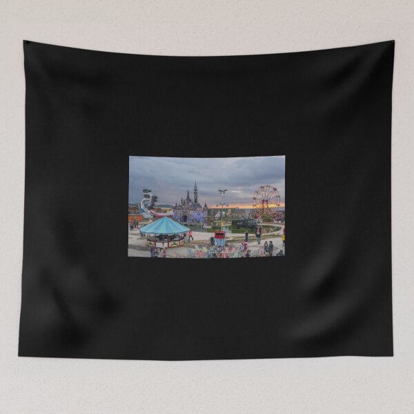 Item preview, Banksy's Dismaland at Sunset designed and sold by Carolyn Eaton.