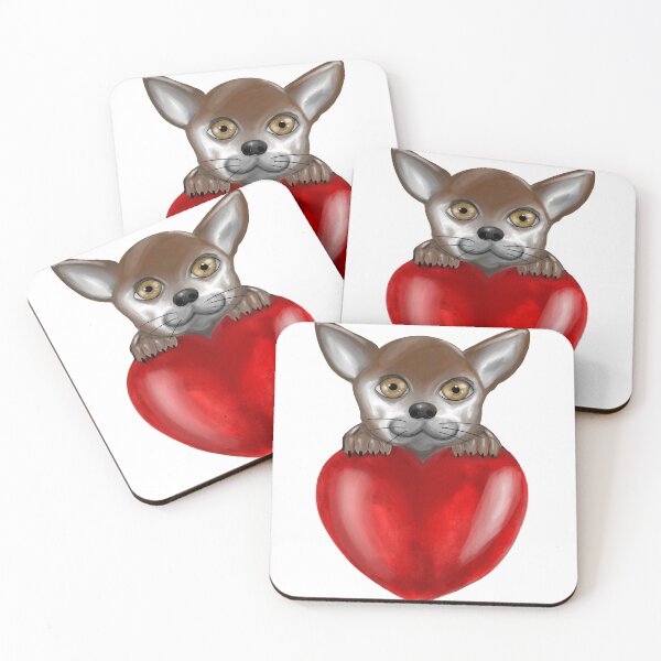 Item preview, Cute puppy with heart designed and sold by ernesleon321.