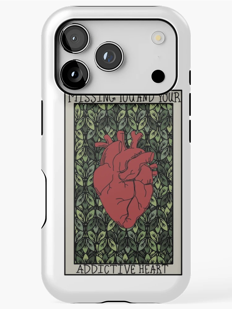 Thumbnail 1 of 4, iPhone Case, Addictive heart designed and sold by RMSdesigns.