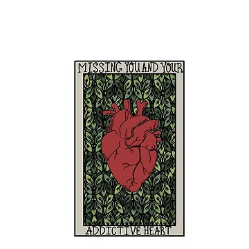 Artwork thumbnail, Addictive heart by RMSdesigns