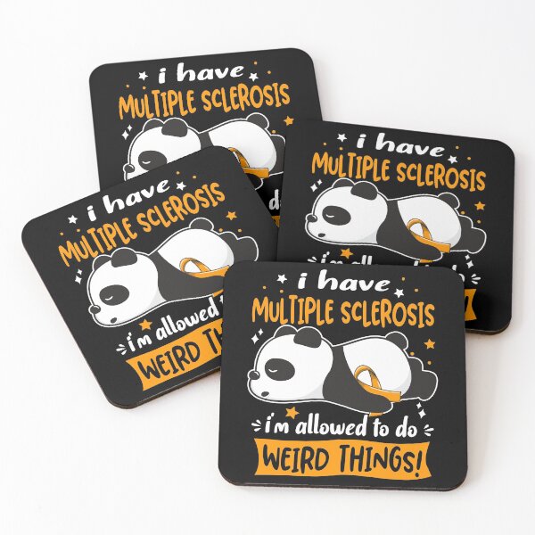Item preview, Multiple Sclerosis Warrior I Have Multiple Sclerosis I Am Allowed To Do Weird Things! designed and sold by GennieShop.