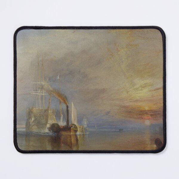 Item preview, Joseph Mallord William Turner's The Fighting Temeraire Tugged to Her Last Berth to Be Broken Up designed and sold by mosfunky.