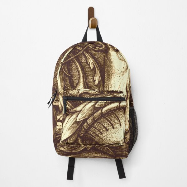 Item preview, Green Man or Wild Man Renaissance Engraving - Sepia designed and sold by Pixelchicken.