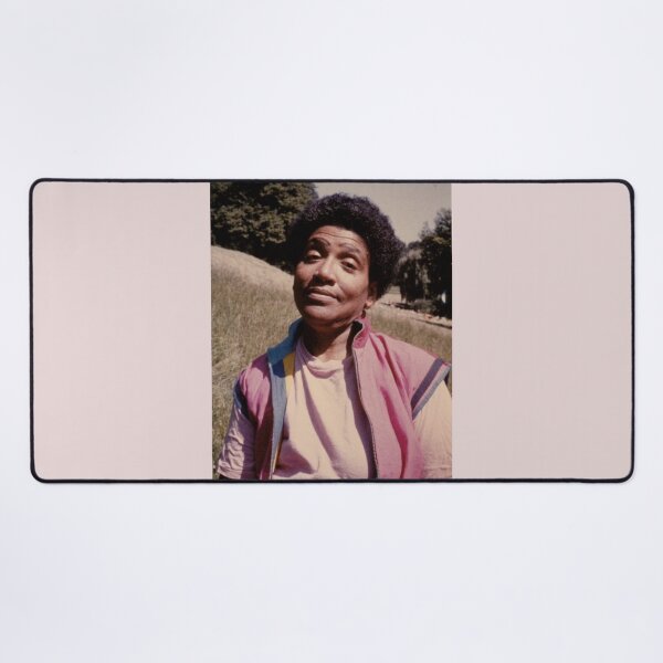 Item preview, Audre Lorde Photograph Outdoors in Pink designed and sold by Solidarityandco.