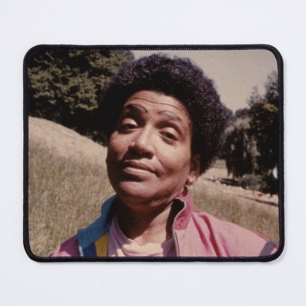 Item preview, Audre Lorde Photograph Outdoors in Pink designed and sold by Solidarityandco.
