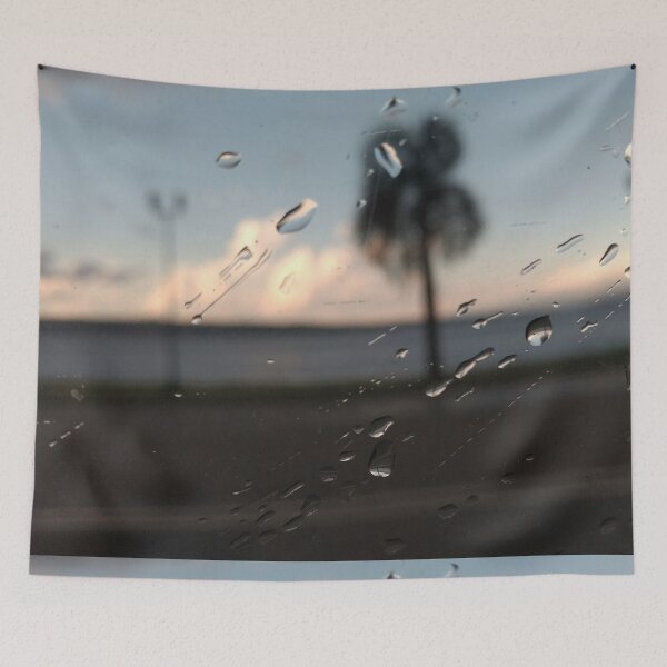 Item preview, sunset with palm trees designed and sold by EtelGodoy.