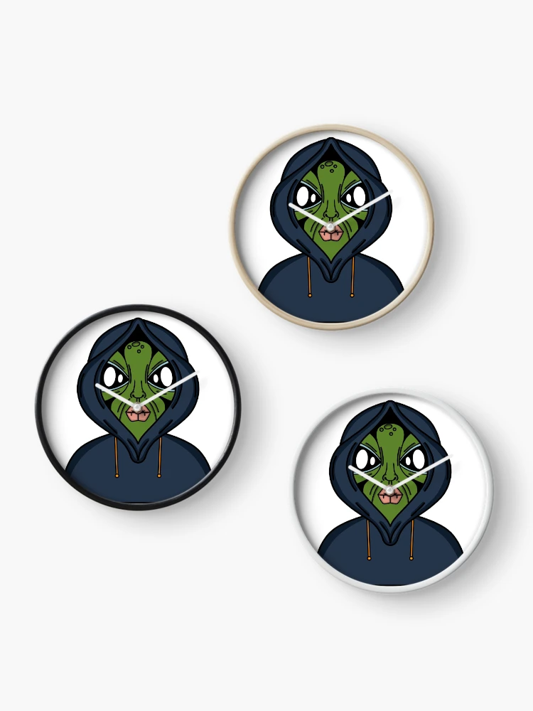 Thumbnail 3 of 4, Clock, Alienated designed and sold by RMSdesigns.