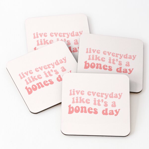 Item preview, bones day or no bones day live everyday like its a bones day tiktok tik tok dog pug bones or no bones designed and sold by emcazalet.