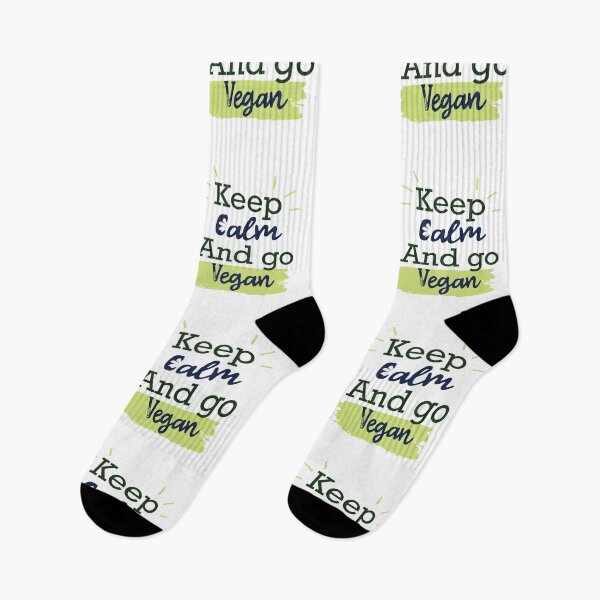 Item preview, Keep Calm And Go Vegan designed and sold by Badrart.