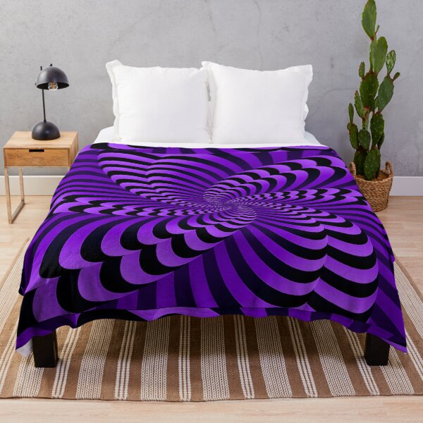 Item preview, Abstract purple Trippy optical illusion- optical illusion  designed and sold by Designs Of all kinds.