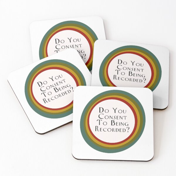 Item preview, Do you consent to being recorded? designed and sold by NowTheWeather.