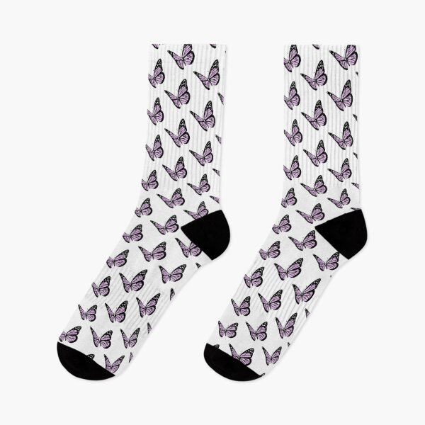 Item preview, purple butterfly emoji cute kawaii epilepsy awareness- white   designed and sold by JoyHauss.