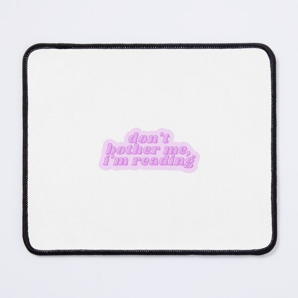Item preview, Don't Bother Me I Am Reading | Pastel Purple Background | 80s | Funky | Trendy designed and sold by riyasarts.