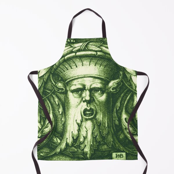 Item preview, Green Man or Wild Man Renaissance Engraving - Green designed and sold by Pixelchicken.