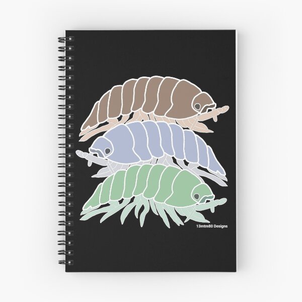 Item preview, 3 Pill Bugs (black) designed and sold by 13mtm80-Designs.