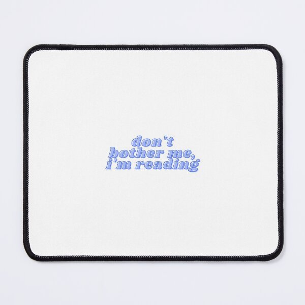 Item preview, Don't Bother Me I Am Reading | Pastel Indigo | 80s | Funky | Trendy designed and sold by riyasarts.