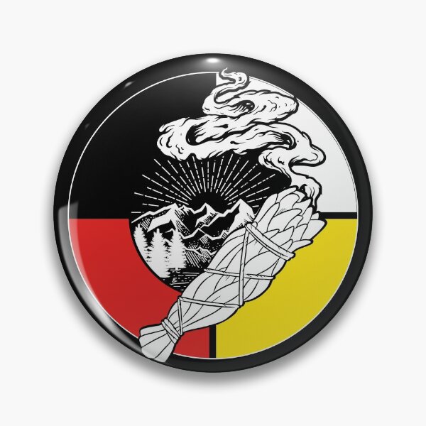 Item preview, Native American History - Indigenous Medicine Wheel Smudge designed and sold by nativeStor.