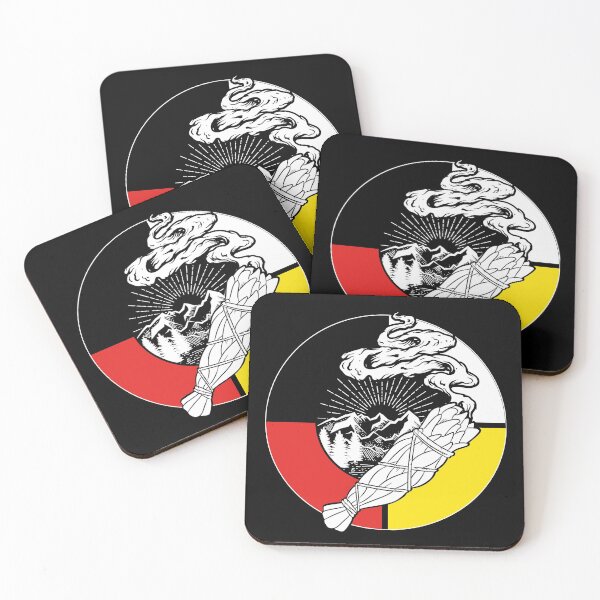 Item preview, Native American History - Indigenous Medicine Wheel Smudge designed and sold by nativeStor.