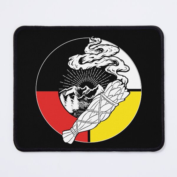 Item preview, Native American History - Indigenous Medicine Wheel Smudge designed and sold by nativeStor.