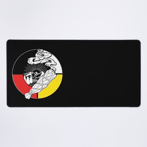 Item preview, Native American History - Indigenous Medicine Wheel Smudge designed and sold by nativeStor.