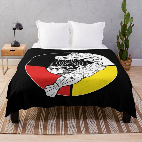 Item preview, Native American History - Indigenous Medicine Wheel Smudge designed and sold by nativeStor.