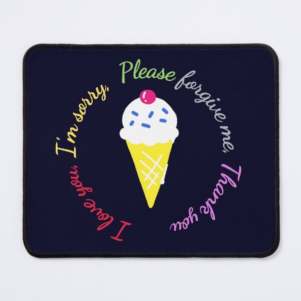Item preview, Vanilla Ice Cream Ho'oponopono Cleaning Tool - I love you I'm sorry Please forgive me Thank You designed and sold by UniverseStelar.