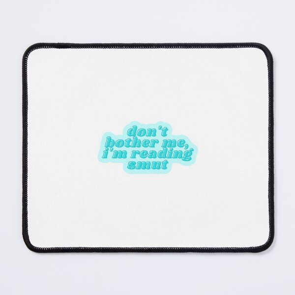 Item preview, Don't Bother Me I Am Reading Smut | Pastel Teal | 80s | Funky | Trendy designed and sold by riyasarts.
