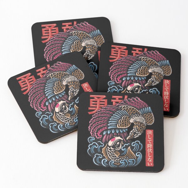 Item preview, Japanese Koi Fish and Bird designed and sold by Manasuka Creative.