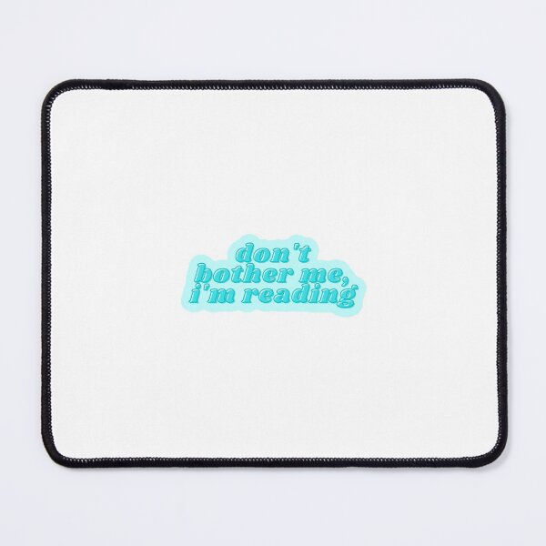 Item preview, Don't Bother Me I Am Reading | Pastel Teal Background | 80s | Funky | Trendy designed and sold by riyasarts.