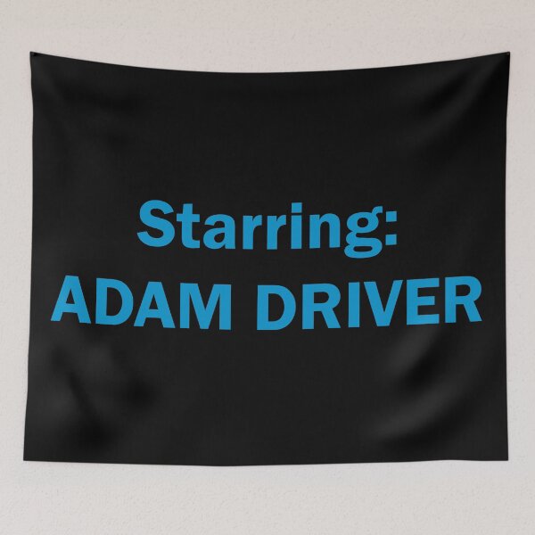 Item preview, Starring Adam Driver designed and sold by DarthCobay.