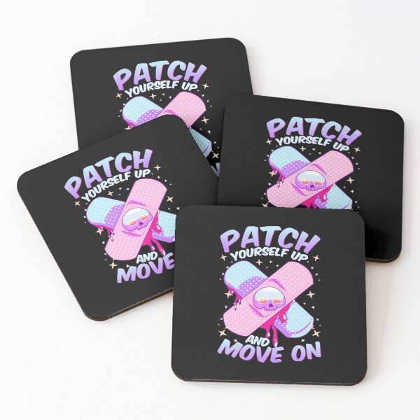 Item preview, Positive Message Uplift Patch Yourself Up and Move On  designed and sold by jessaminegr.