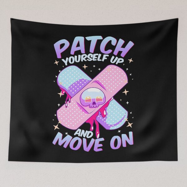 Item preview, Positive Message Uplift Patch Yourself Up and Move On  designed and sold by jessaminegr.