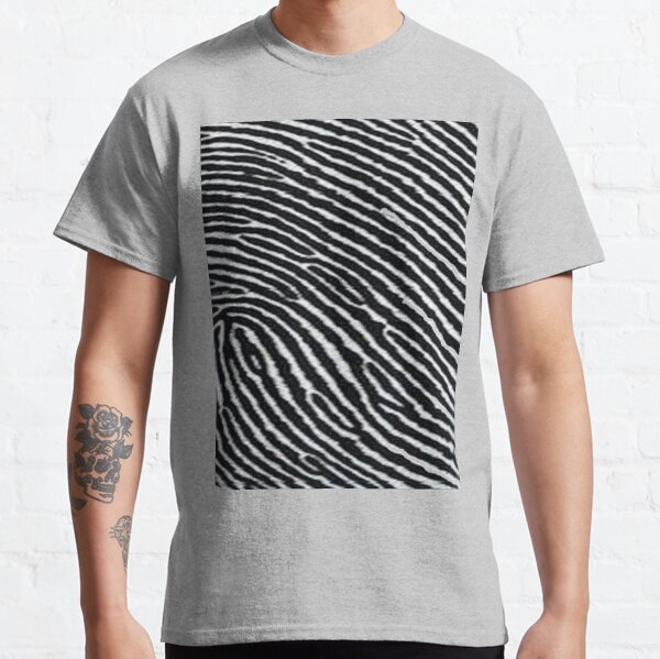 Finger Print , Thumb Print Identity Classic T-Shirt